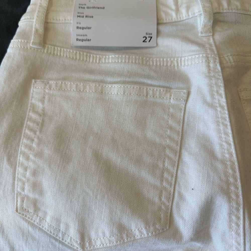 LOFT white denim jeans new with tags - Picture 6 of 10